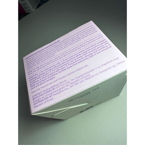 Delphyr Deep Relief Capsule Cream 2.05oz - Picture 3 of 7